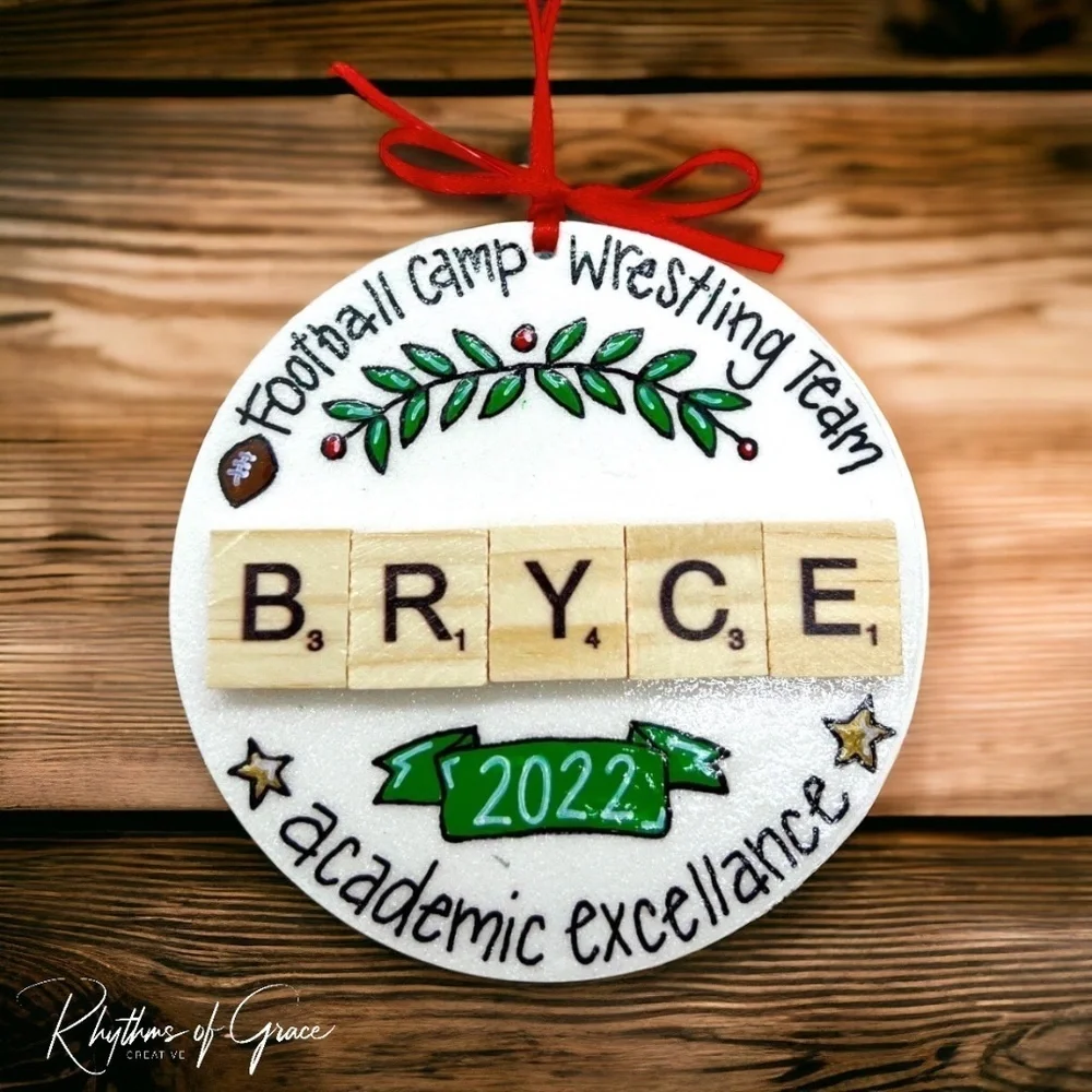 Custom Handmade Christmas Ornament: Yearly Highlights & Personalization Your Way